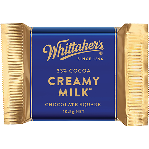 Whittaker's Milk Chocolate Hospitality Squares 10.5G 300pk