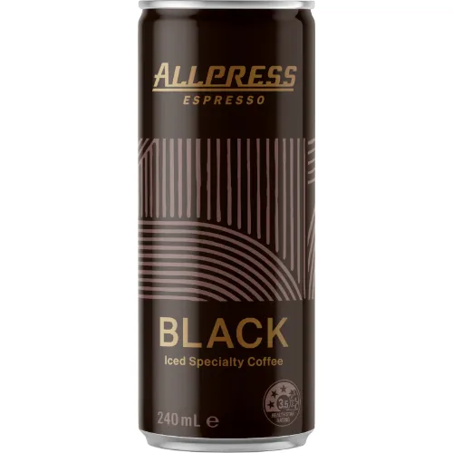 Allpress Espresso Black Iced Specialty Coffee RTD 24 x 240ml