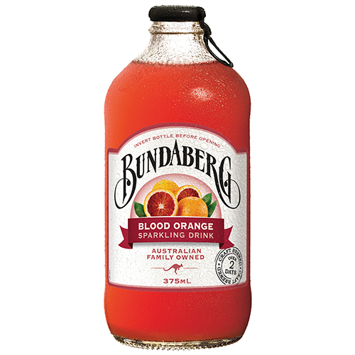 Bundaberg Blood Orange Sparkling Drink 12 x 375ml