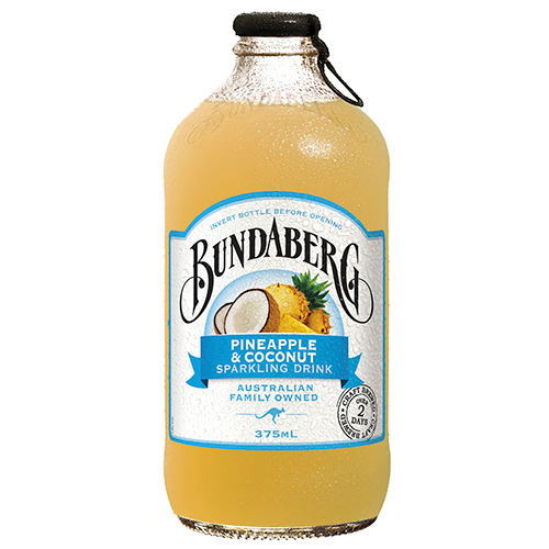 Bundaberg Pineapple & Coconut Drink 12 x 375ml