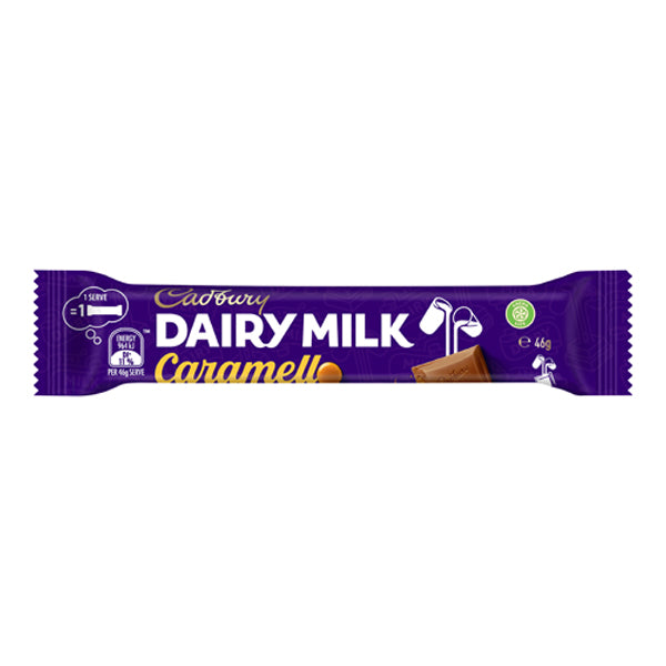 Cadbury Dairy Milk Caramello Chocolate Bar 48 x 46g