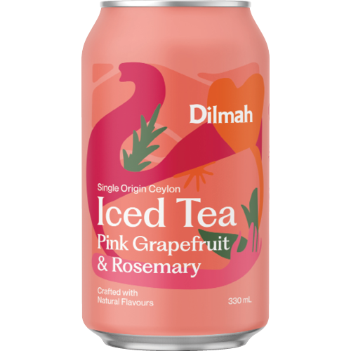 Pink Grapefruit & Rosemary Iced Tea 12 x 330ml