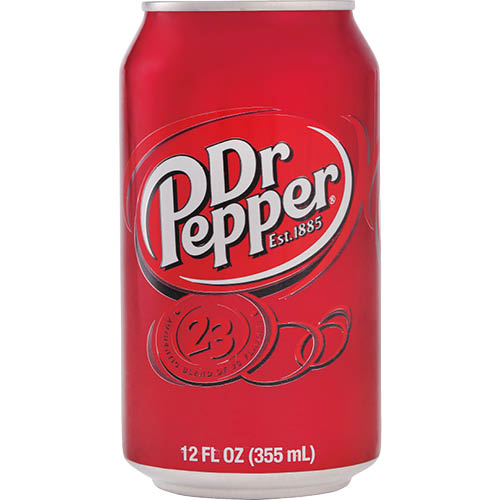Dr Pepper Soft Drink 12 x 355ml