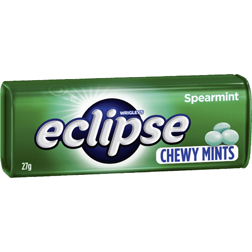 Eclipse Spearmint Flavor Chewy Mints 27g