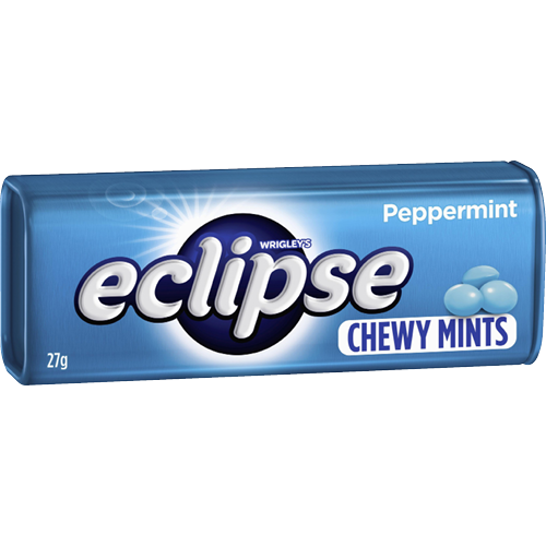 Eclipse Peppermint Flavor Chewy Mints 27g