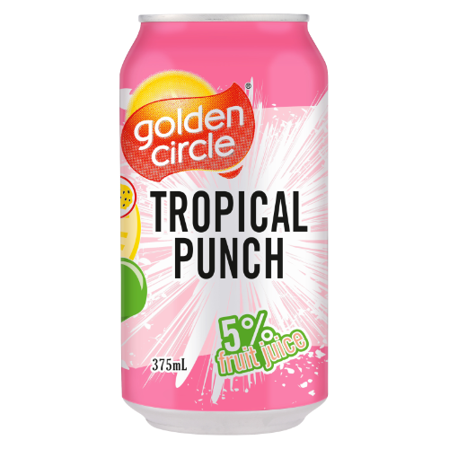 Tropical Punch Soft Drink 24 x 375ml