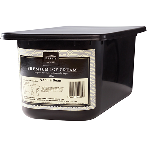 Vanilla Bean Ice Cream 5L Tub