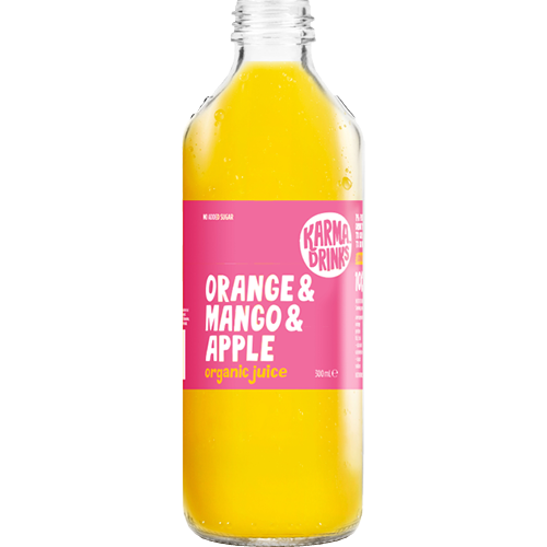 Karma Orange Mango & Apple Organic Juice 12 x 300ml