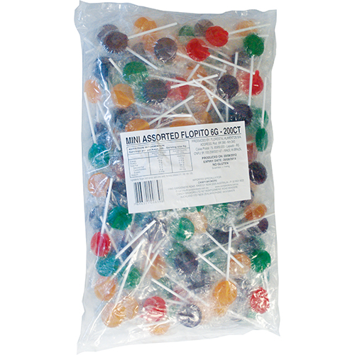 Florestal Mini Assorted Lollipops 200pk