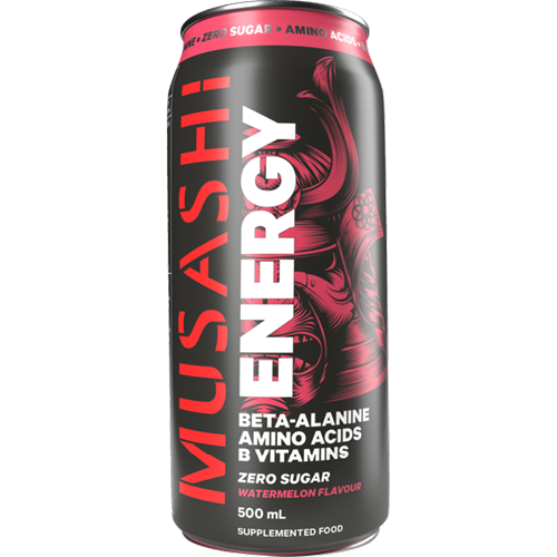 Musashi Energy Drink Watermelon 12 x 500ml