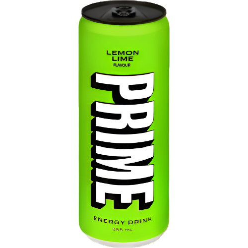 Prime Lemon Lime Energy Drink 24 x 355ml