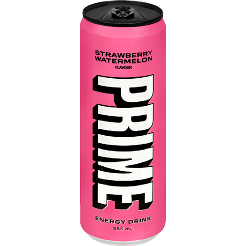 Prime Strawberry Watermelon Energy Drink 24 x 355ml