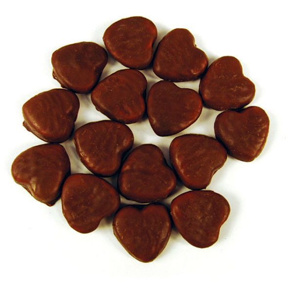 Rainbow Confectionery Chocolate Hearts 1kg Bulk Bag