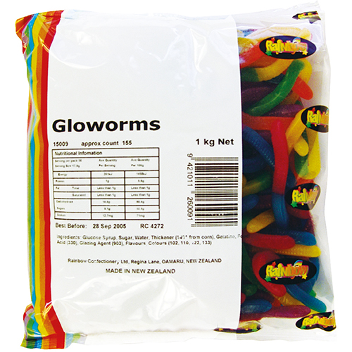 Glo Worms 1kg Bulk Bag