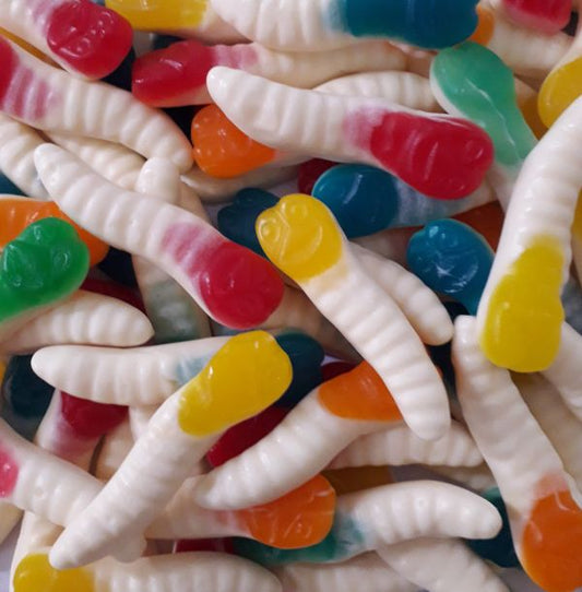 Rainbow Confectionery Huhu Grubs 1kg Bulk Bag