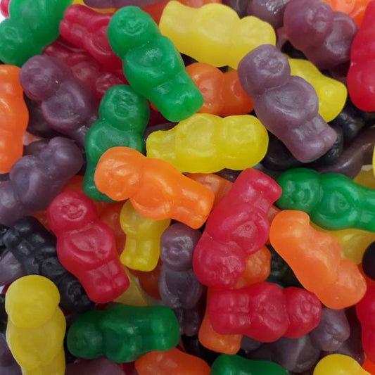 Rainbow Confectionery Jelly Babies 1kg Bulk Bag