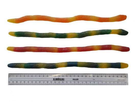 Rainbow Confectionery Mega Snakes 2kg Bulk Bag