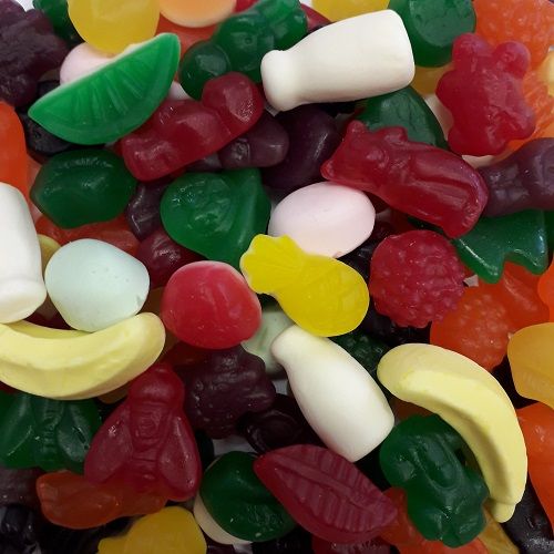 Rainbow Confectionery Party Mix 1kg Bulk Bag