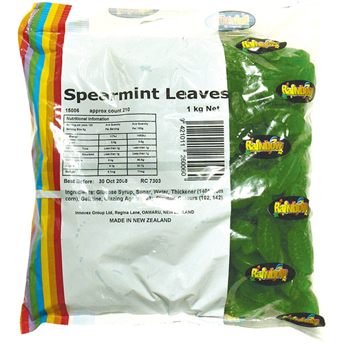 Spearmint Leaves 1kg Bulk Bag
