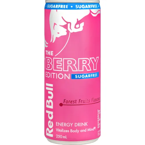 Red Bull Sugar Free Berry Edition Energy Drink 12 x 250ml