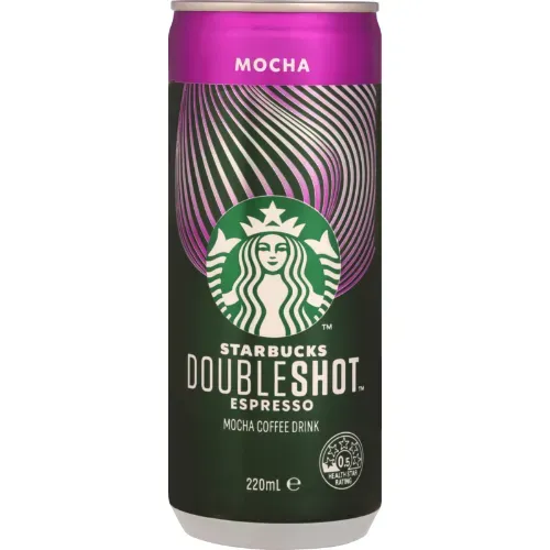 Starbucks Doubleshot Mocha Iced Coffee Can 12 x 220ml