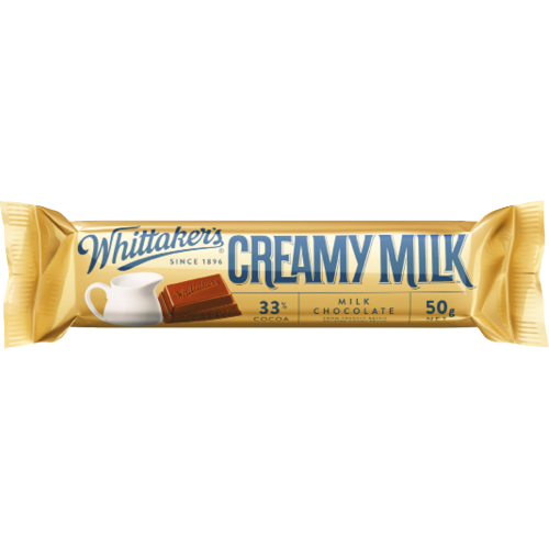 Whittaker's Chunks Creamy Milk Chocolate Bar 36 x 50g