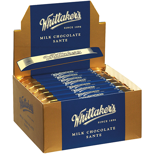 Whittaker's Sante 33% Creamy Milk Chocolate Bar 48 x 25g